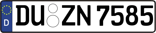 DU-ZN7585