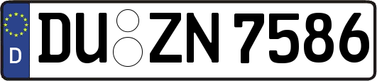 DU-ZN7586
