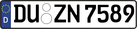 DU-ZN7589