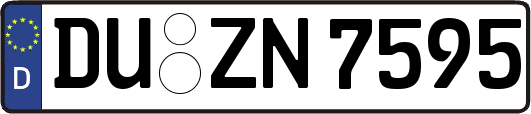 DU-ZN7595