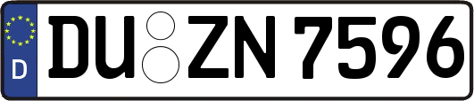 DU-ZN7596