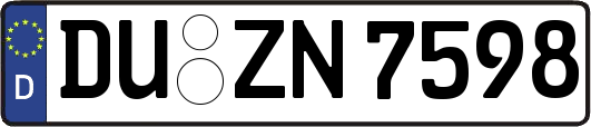 DU-ZN7598