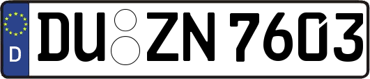 DU-ZN7603