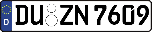 DU-ZN7609
