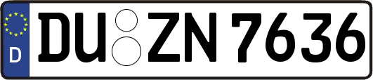 DU-ZN7636