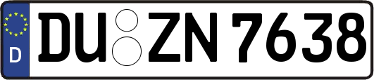 DU-ZN7638