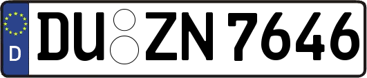 DU-ZN7646