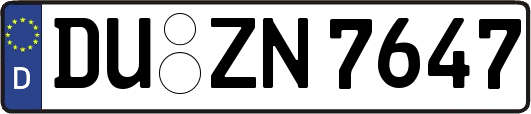 DU-ZN7647