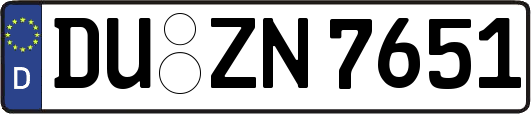 DU-ZN7651