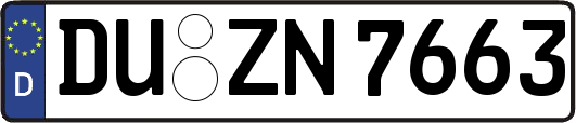 DU-ZN7663