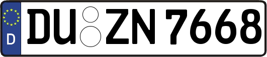 DU-ZN7668