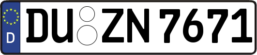 DU-ZN7671