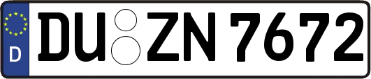 DU-ZN7672