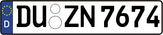 DU-ZN7674