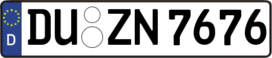 DU-ZN7676