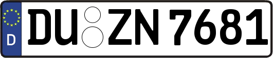 DU-ZN7681