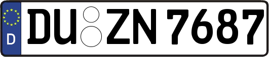 DU-ZN7687