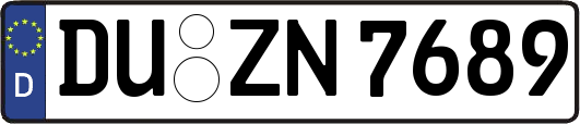 DU-ZN7689
