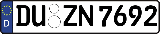 DU-ZN7692
