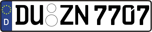 DU-ZN7707