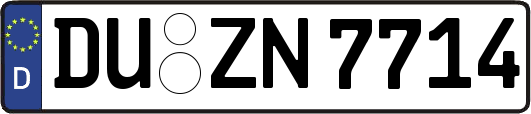 DU-ZN7714