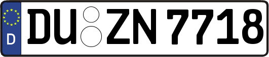 DU-ZN7718