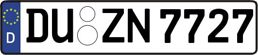 DU-ZN7727