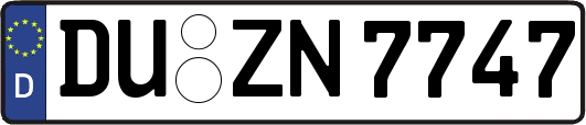 DU-ZN7747