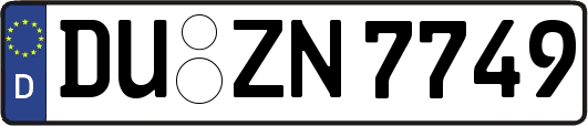 DU-ZN7749