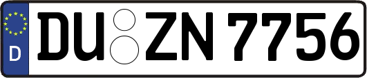 DU-ZN7756