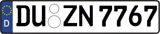 DU-ZN7767