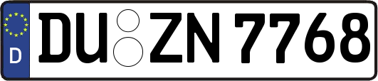DU-ZN7768