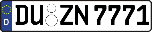 DU-ZN7771