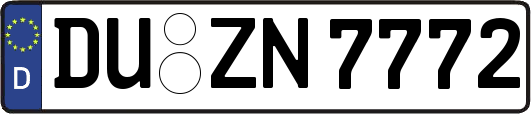 DU-ZN7772