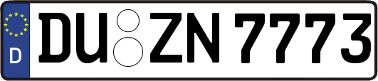 DU-ZN7773