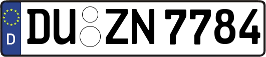 DU-ZN7784