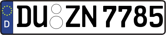 DU-ZN7785
