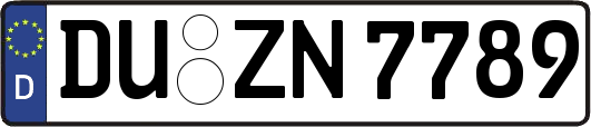 DU-ZN7789