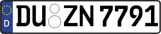 DU-ZN7791