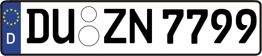 DU-ZN7799