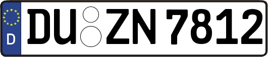 DU-ZN7812