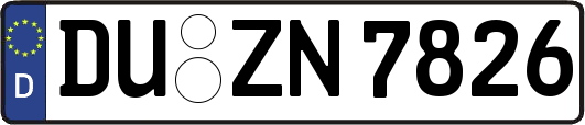 DU-ZN7826