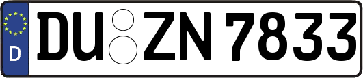 DU-ZN7833