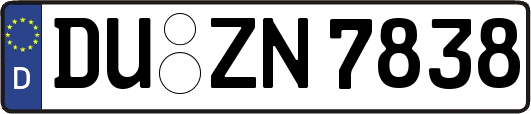 DU-ZN7838