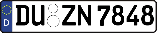 DU-ZN7848