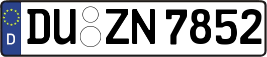 DU-ZN7852
