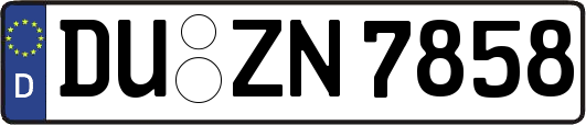DU-ZN7858