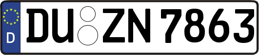DU-ZN7863