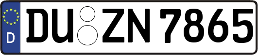 DU-ZN7865
