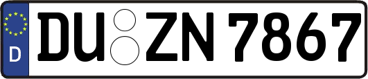 DU-ZN7867